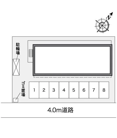 ★手数料０円★静岡市清水区長崎南町　月極駐車場（LP）